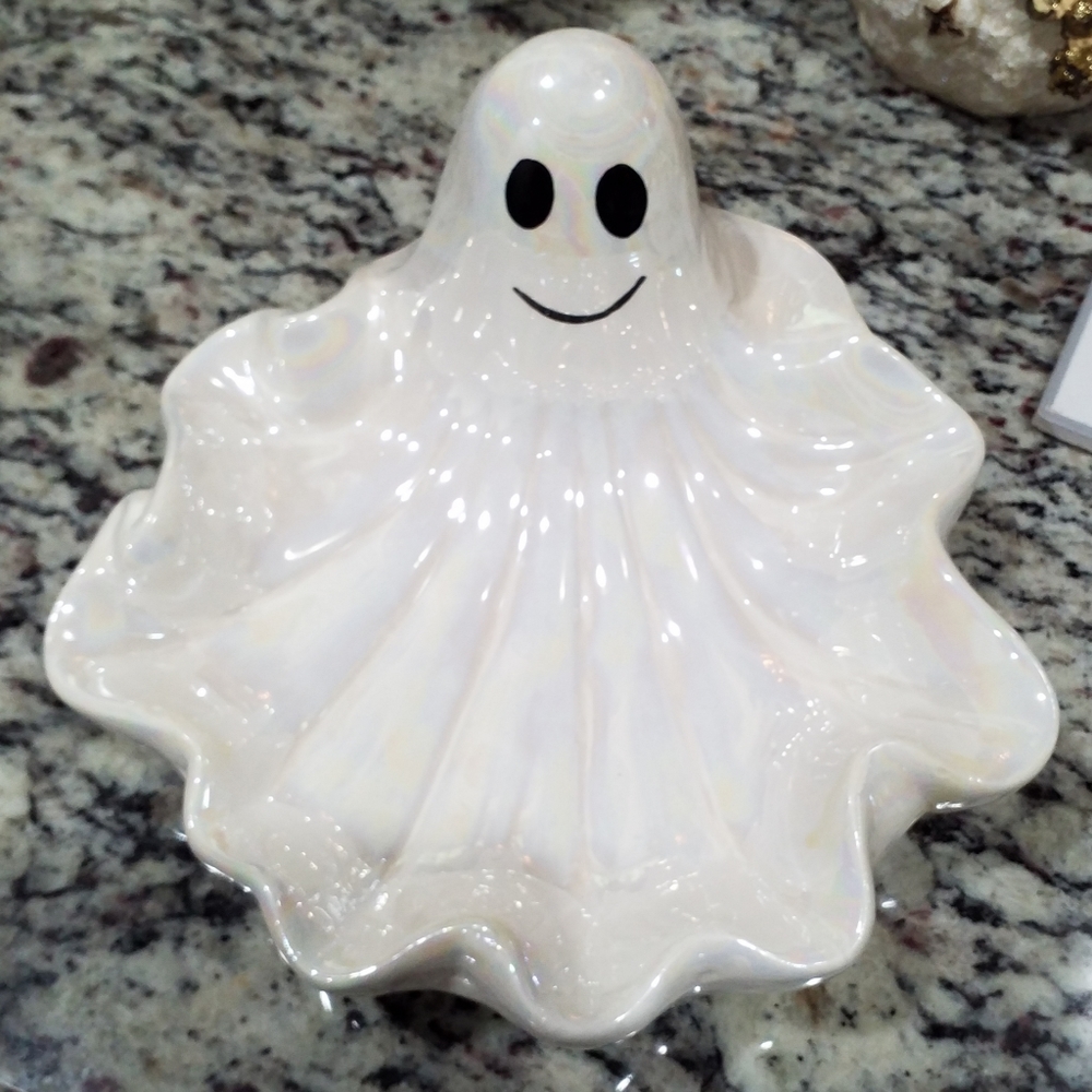 Vintage Ghost Candy Dish